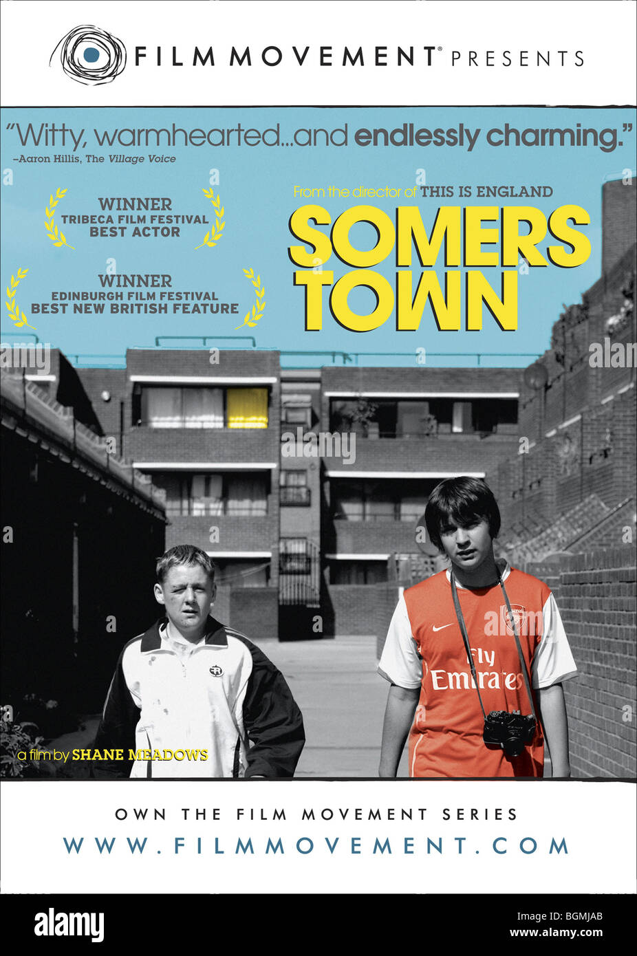 Somers Town Jahr: 2008 Regie: Shane Meadows Filmplakat (USA) Stockfoto
