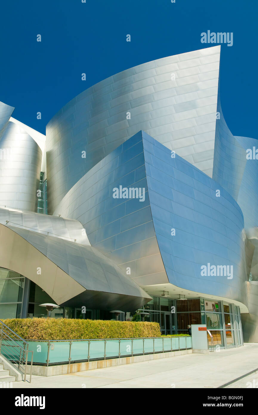 Walt Disney Concert Hall in Los Angeles Stockfoto