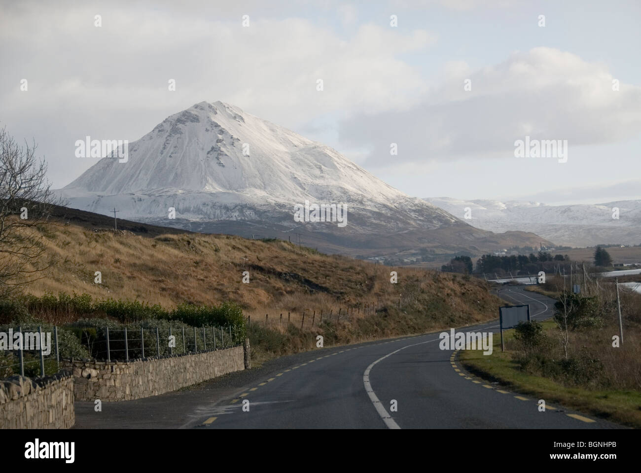 Mount Errigal Stockfoto