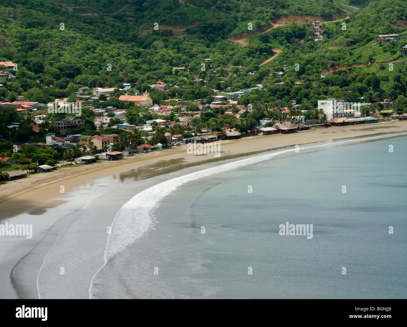 Nicaragua.San Juan del Sur Bay.Pacific Ozean. Stockfoto