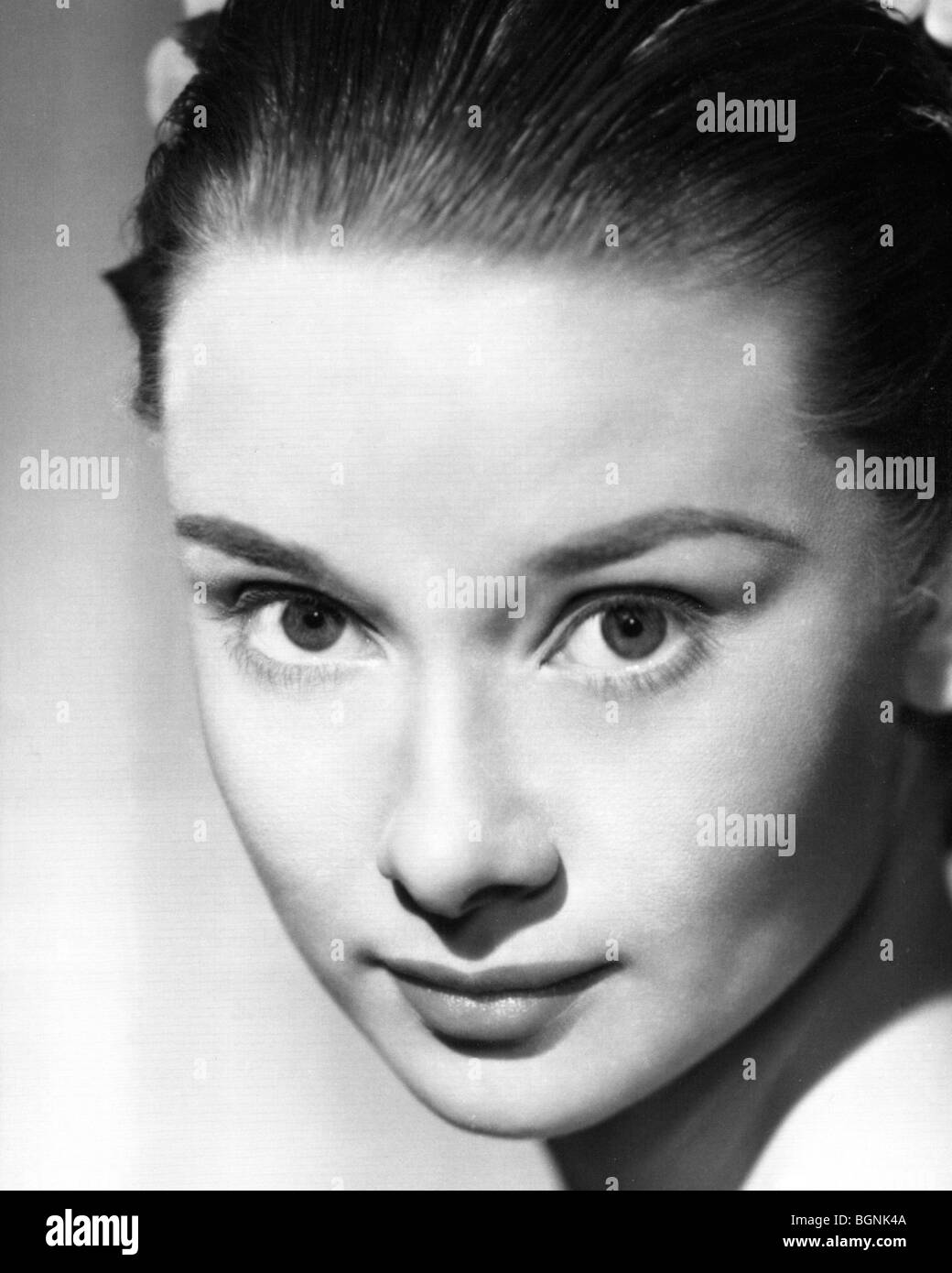 AUDREY HEPBURN - belgische geborene Schauspielerin über 1949 Stockfoto