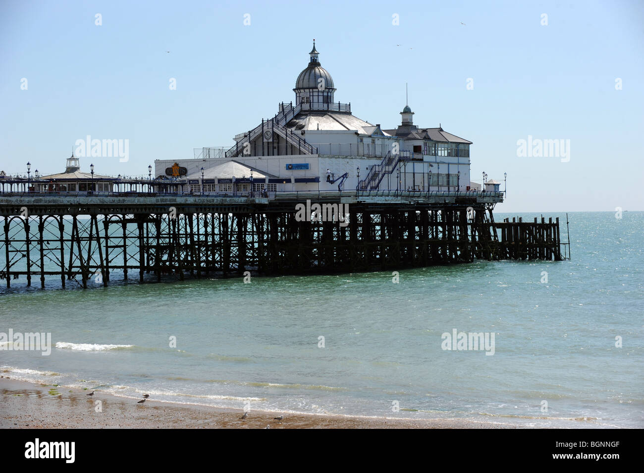 Eastbourne pier Stockfoto
