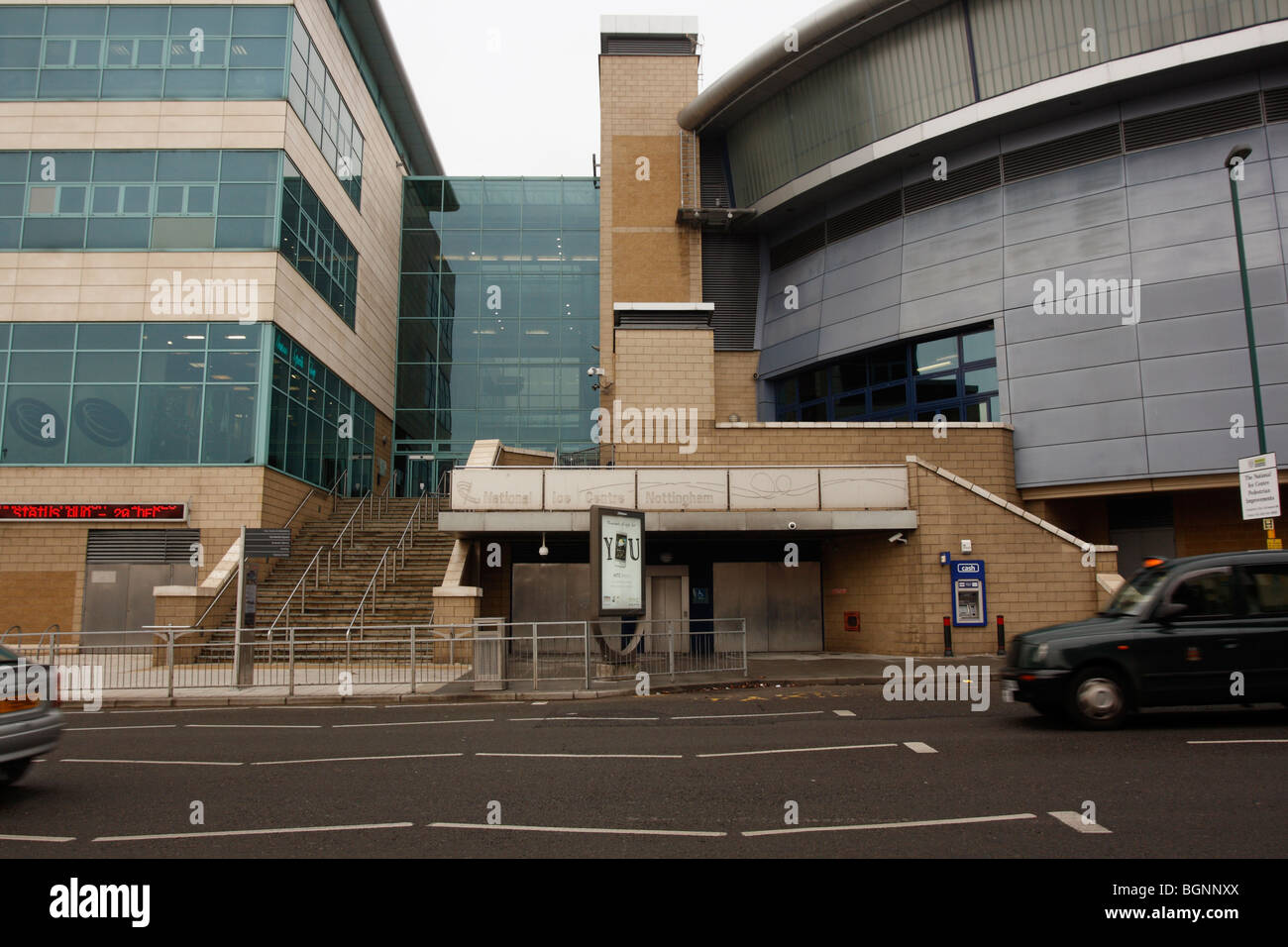 Trent FM Arena. Nationalen Eisstadion und 10.000 Sitzplätzen Arena in Nottingham. Einer der bedeutendsten Veranstaltungsorte East Midlands Stockfoto