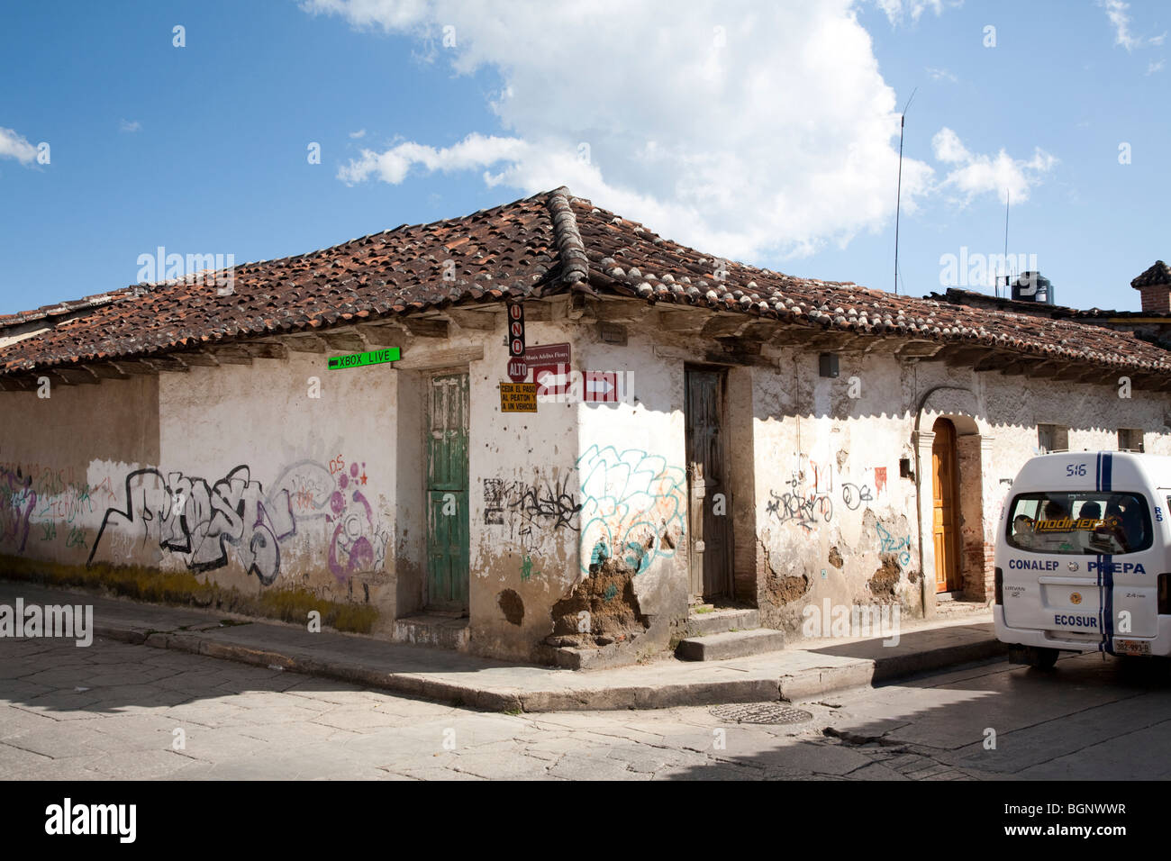 San Cristóbal de Las Casas, Chiapas, Mexiko. Stockfoto