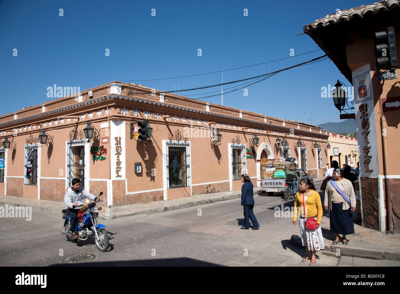 San Cristóbal de Las Casas, Chiapas, Mexiko. Stockfoto