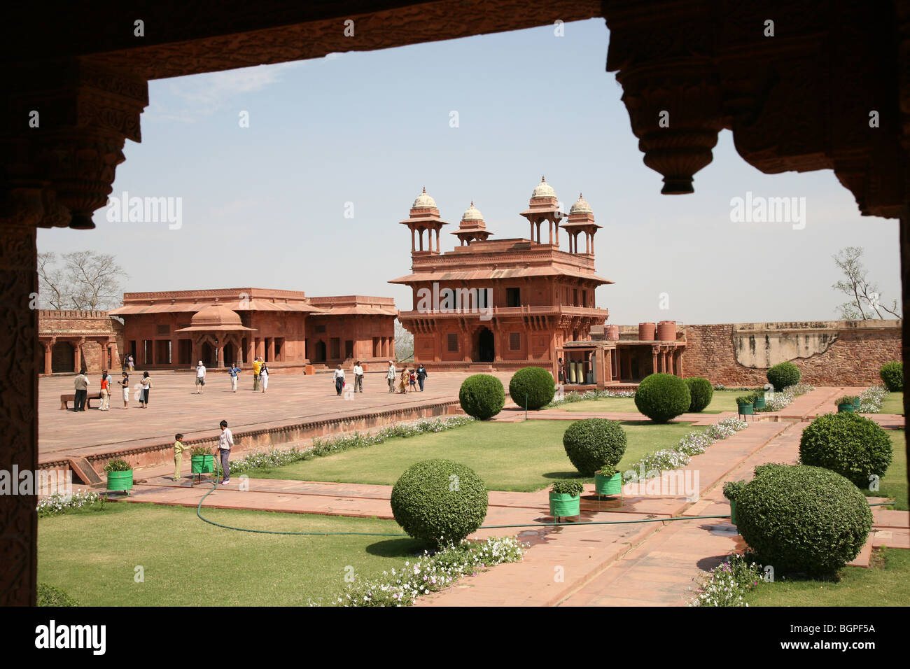 Fatehpur Sikri, Indien. Stockfoto