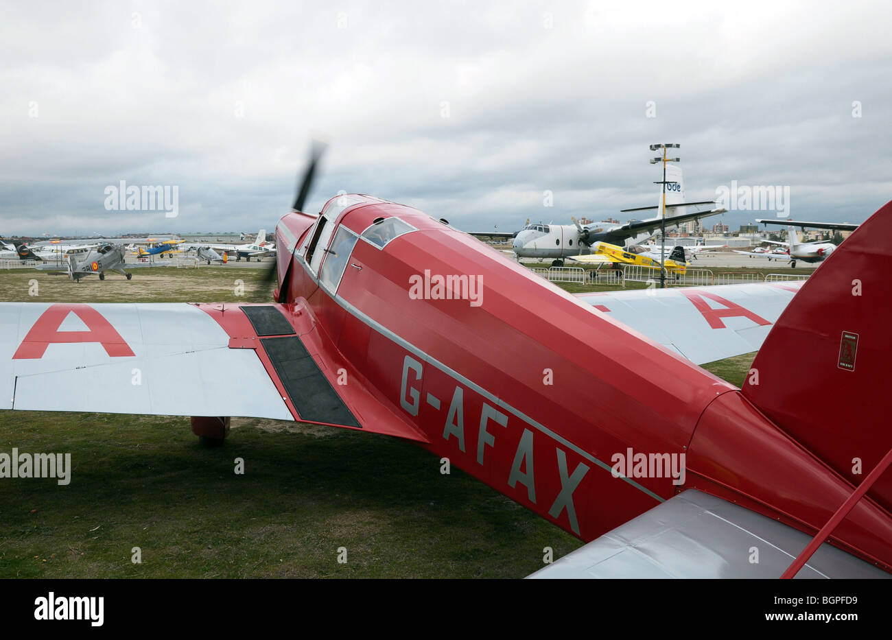 Antenne-Show - Festival Aereo - FIO - Fundación Infante de Orleans Stockfoto