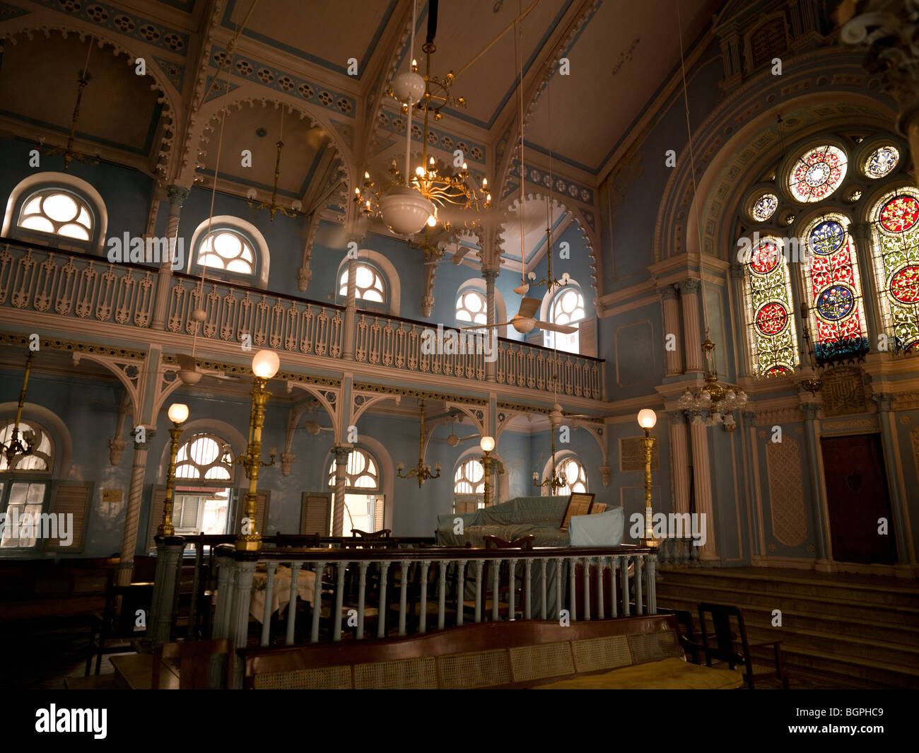 Architektonischen Innenraum, Mumbai, Indien Stockfoto