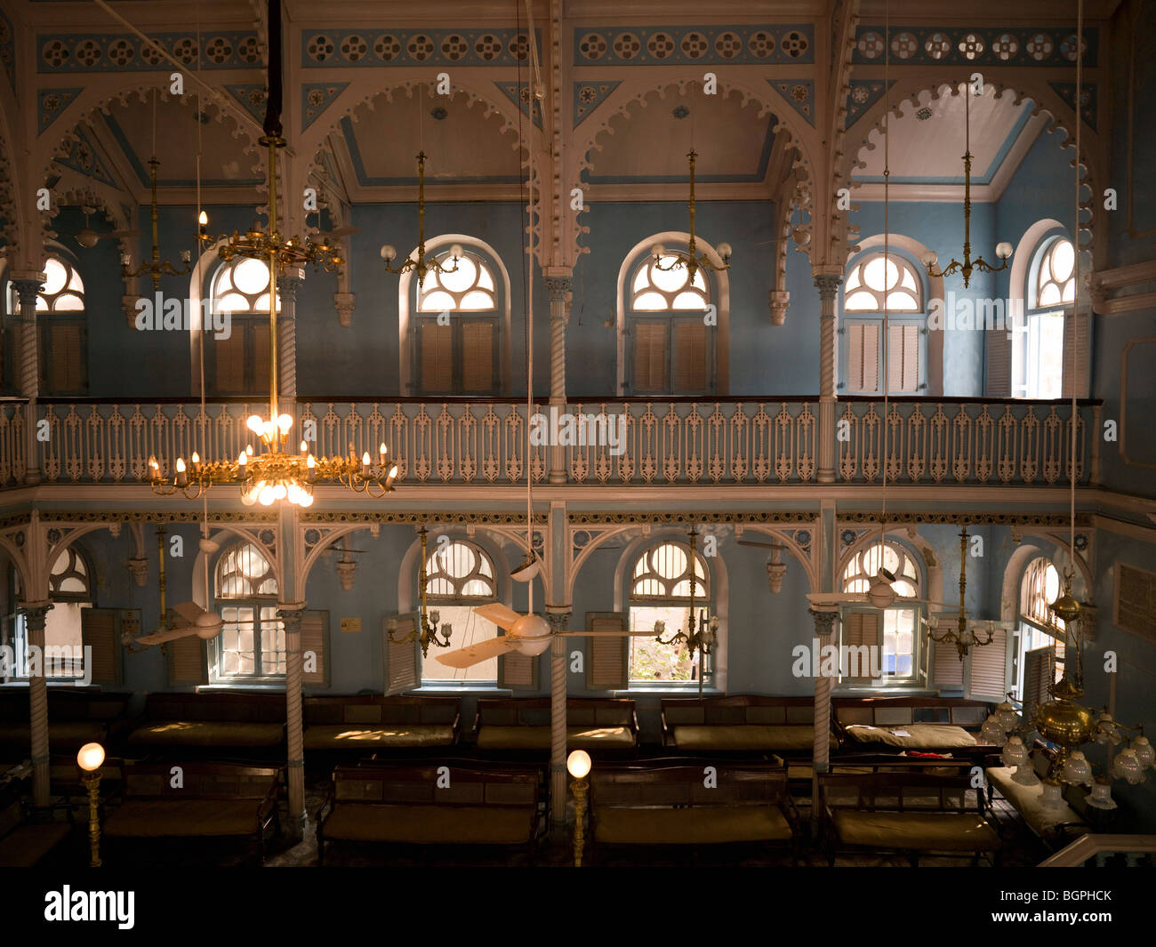 Architektonischen Innenraum, Mumbai, Indien Stockfoto