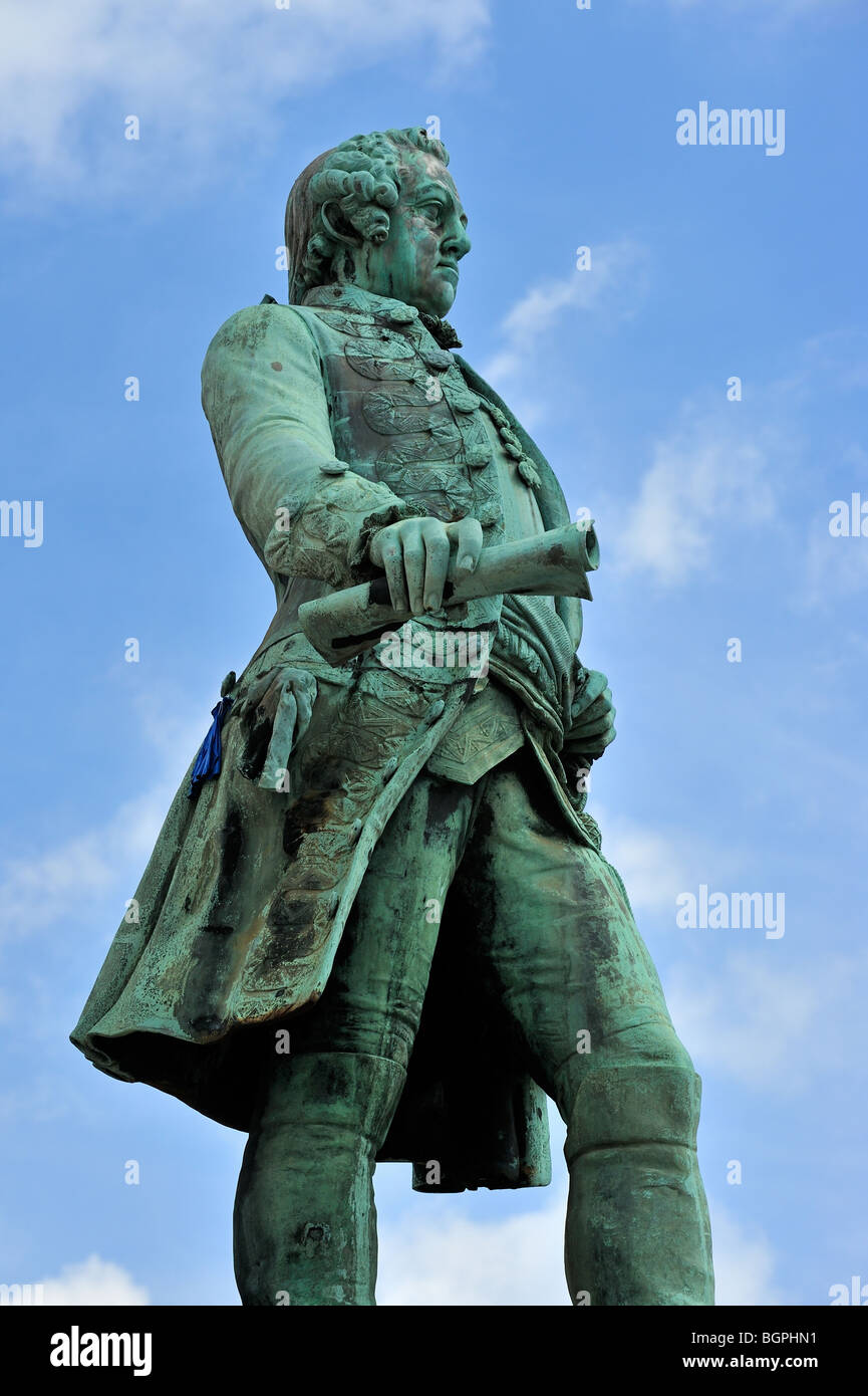 Statue des Prinzen Karl Alexander von Lothringen, Brüssel, Belgien Stockfoto