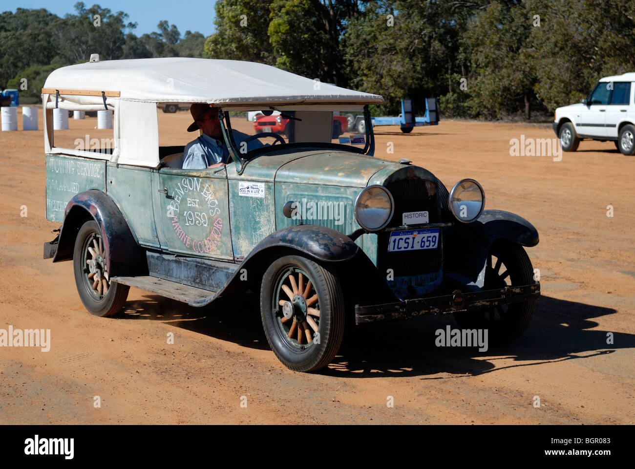 Ein Willys Overland Whippet Four, zwischen 1920 und 1926 produziert. Stockfoto