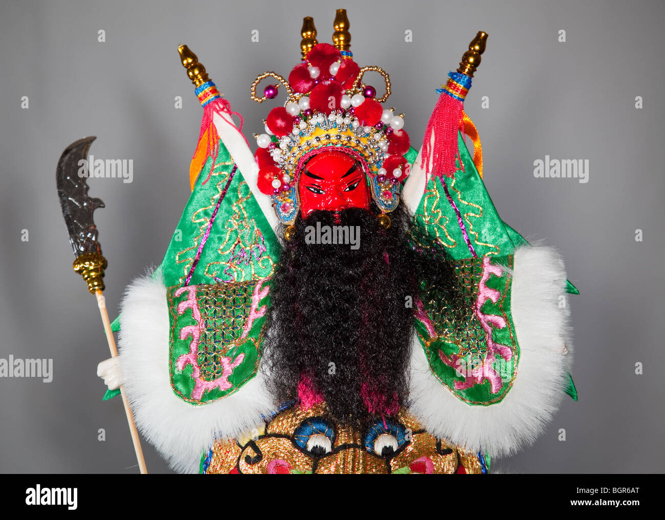Chinesische Oper Puppentheater Stockfoto