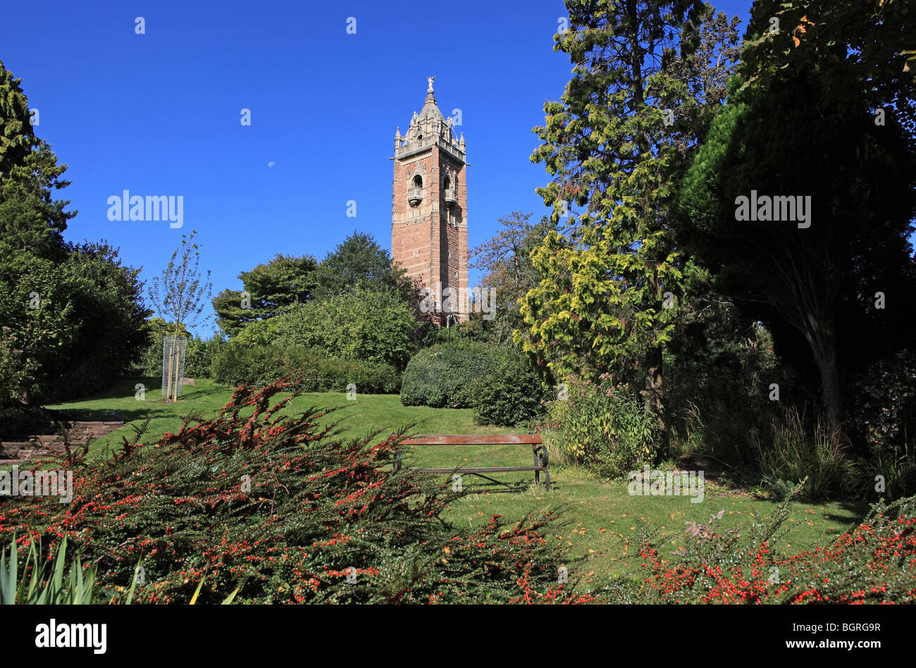 Bristol, Brandon Hill, Cabot Tower Stockfoto