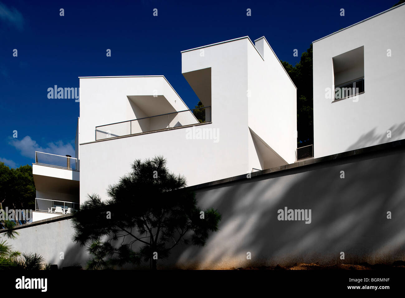 HAUS IN MALLORCA, PALMA DE MALLORCA, SPANIEN, ALVARO SIZA Stockfoto
