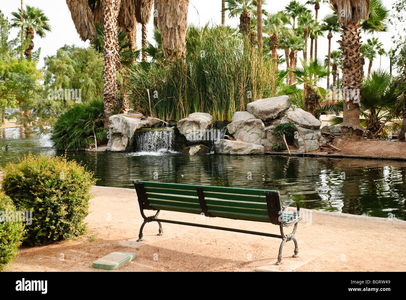 Encanto Park in Phoenix, Arizona Stockfoto
