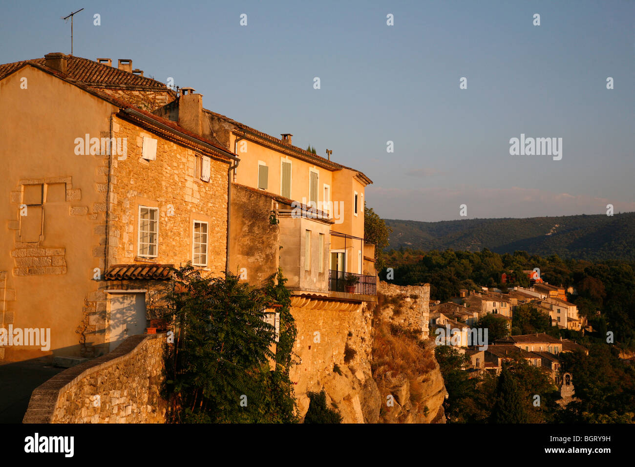Menerbes Dorf, Vaucluse, Provence, Frankreich. Stockfoto