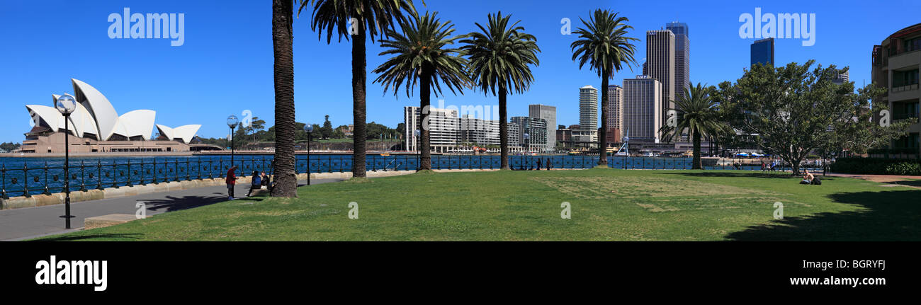 Dawes Point Panorama, Sydney Stockfoto