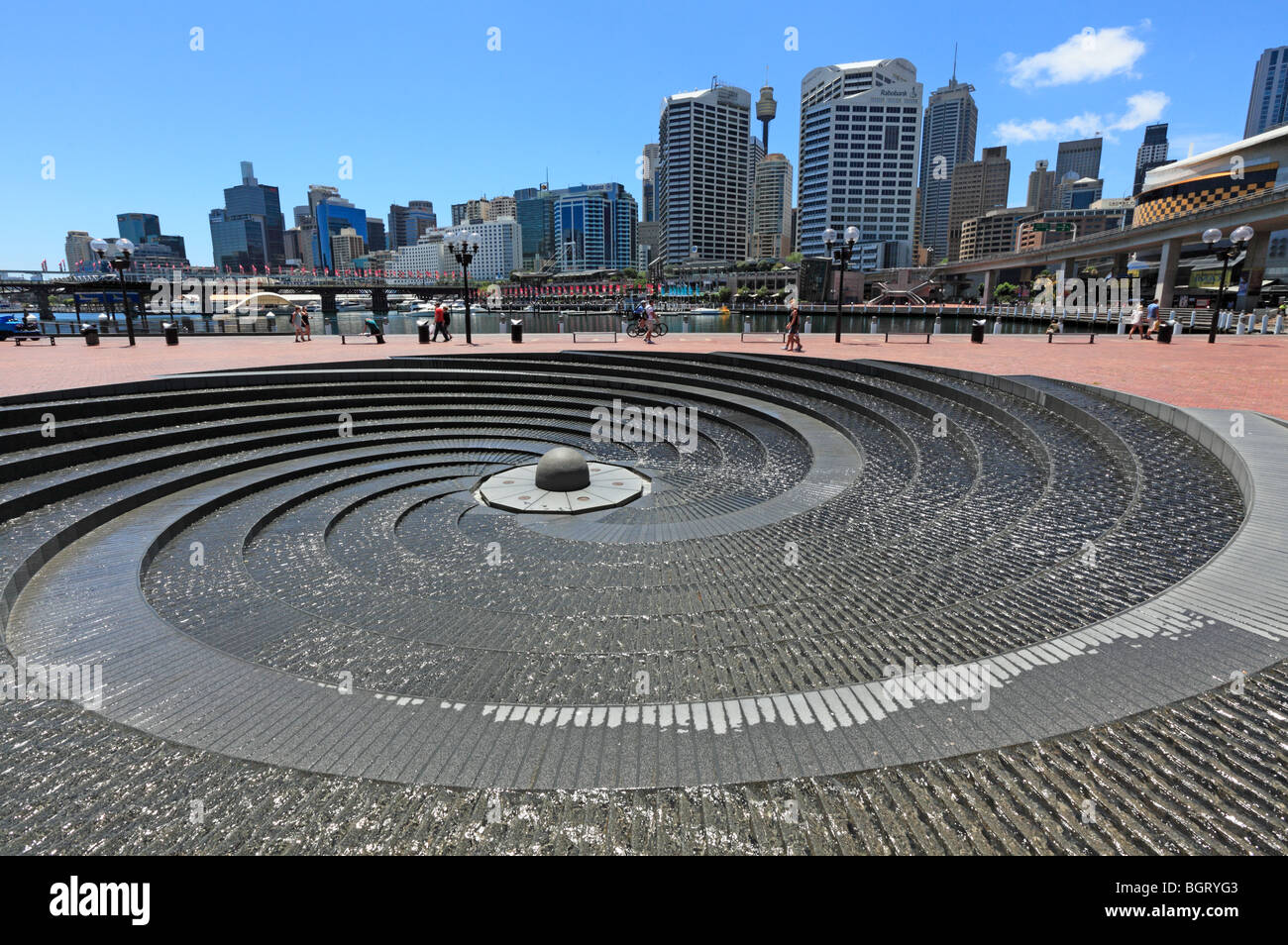 Darling Harbour im westlichen Teil des Zentrum von Sydney. Stockfoto