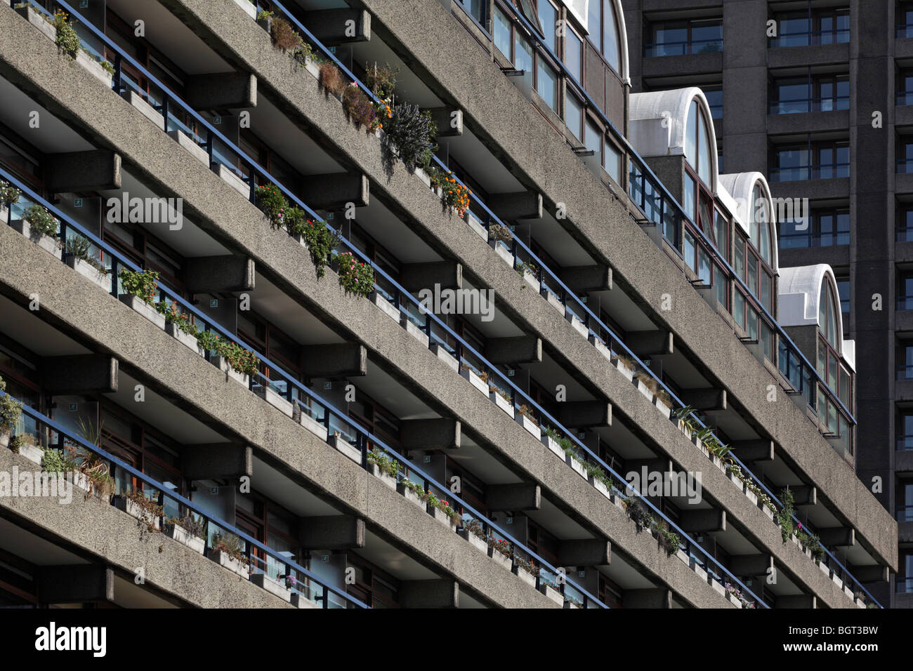 die Barbakane Komplex von Goswell Straße aus gesehen Stockfoto