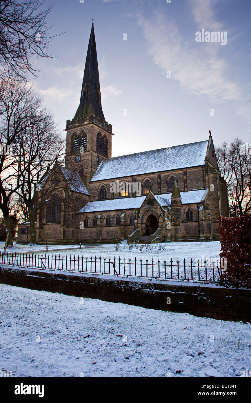 Pfarrkirche der Heiligen Dreifaltigkeit Wentworth South Yorkshire England UK Stockfoto