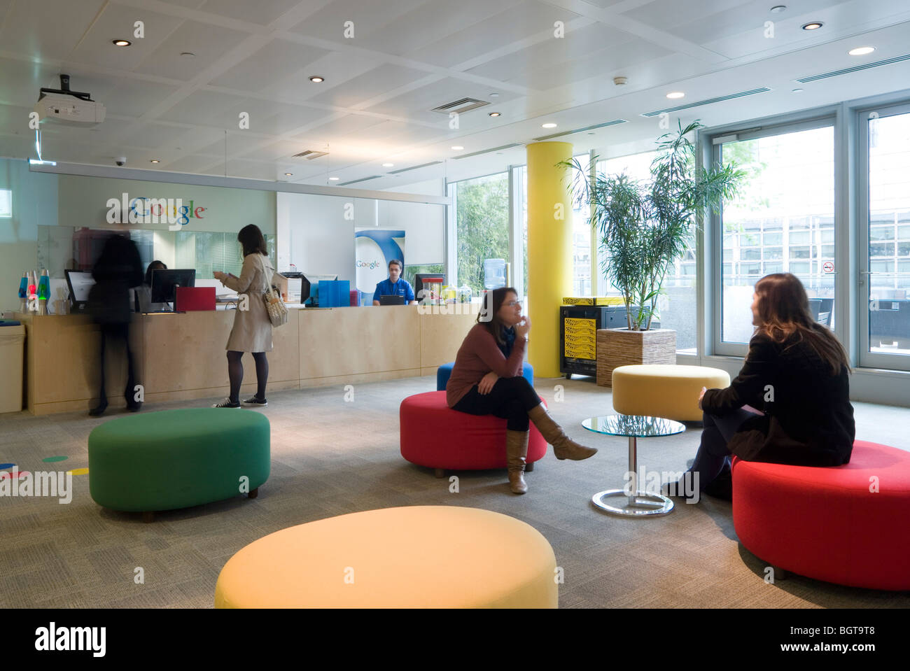 HAUPTSITZ VON GOOGLE UK, LONDON, VEREINIGTES KÖNIGREICH, NICHT BEKANNT Stockfoto