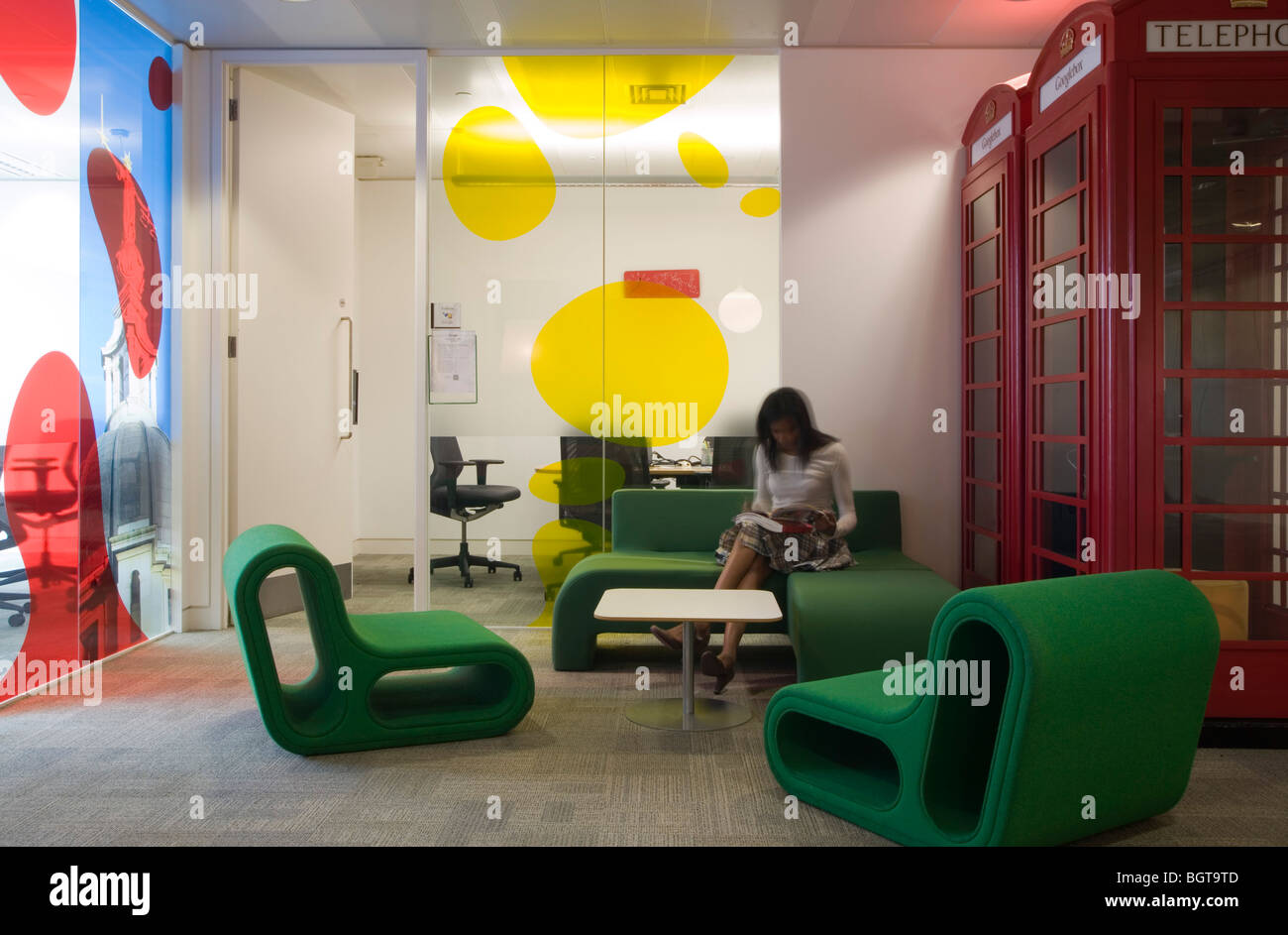 HAUPTSITZ VON GOOGLE UK, LONDON, VEREINIGTES KÖNIGREICH, NICHT BEKANNT Stockfoto