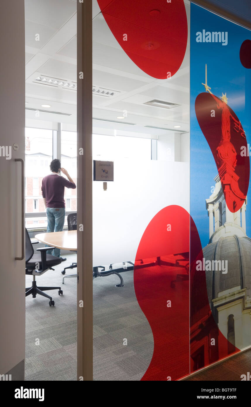 HAUPTSITZ VON GOOGLE UK, LONDON, VEREINIGTES KÖNIGREICH, NICHT BEKANNT Stockfoto