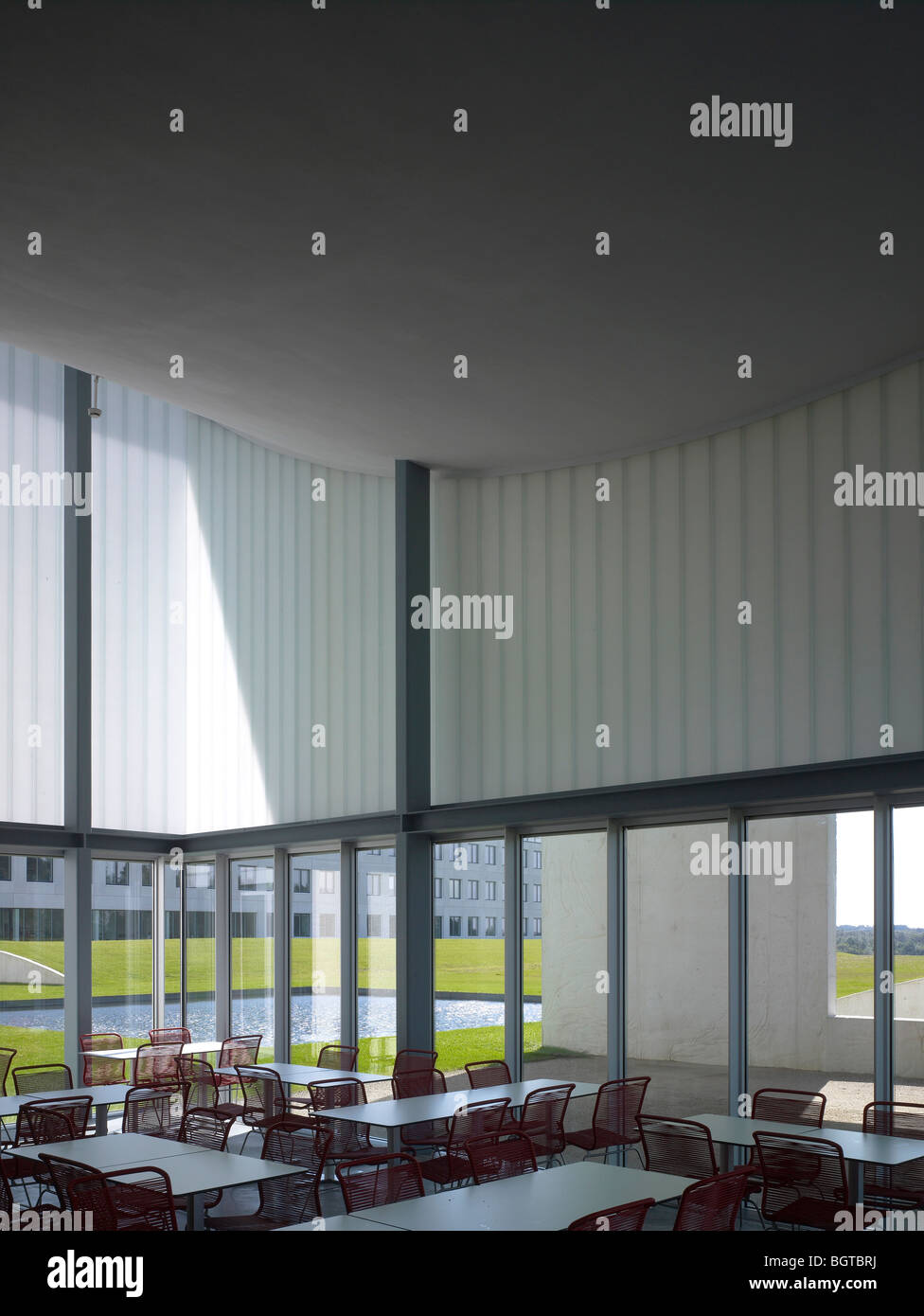 Steven Holl Herning Museum Denmark Ceiling Curved Canopy