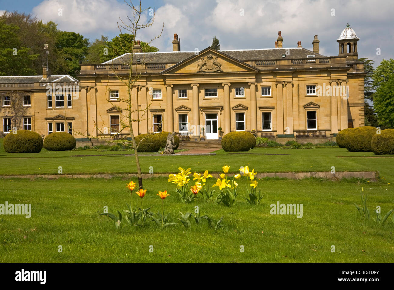 Wortley Hall Mansion Haus Wortley Estate South Yorkshire England UK Stockfoto