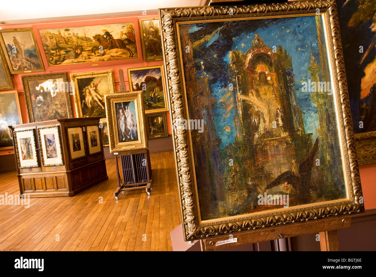 GUSTAVE MOREAU MUSEUM, PARIS Stockfoto