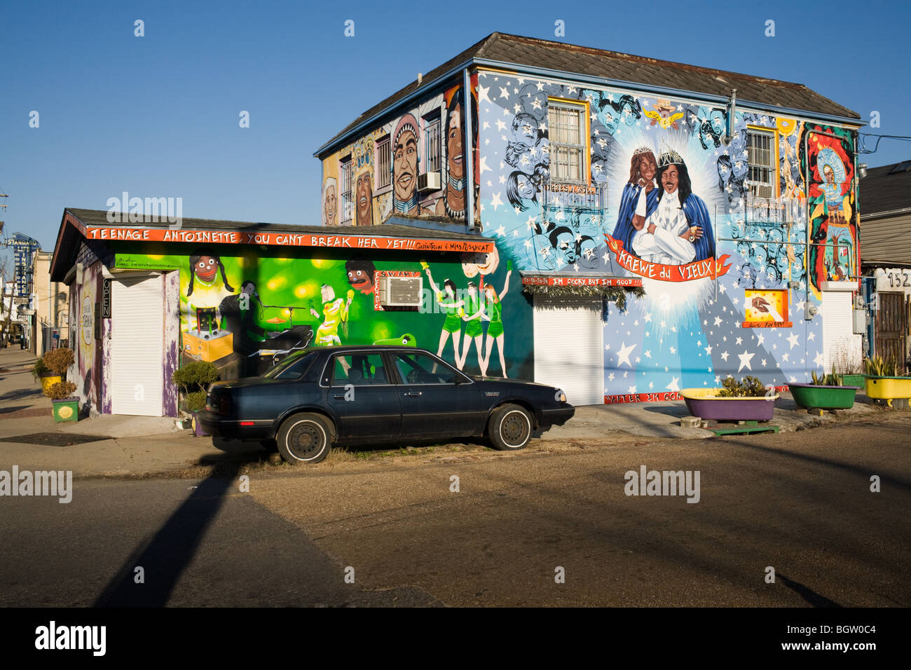 Ernie K-Does Schwiegermutter Lounge, New Orleans, Louisiana Stockfoto