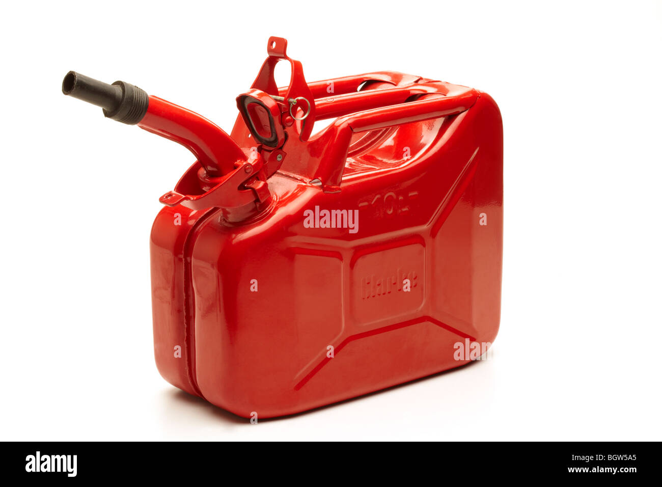 Roter kraftstofftank Ausgeschnittene Stockfotos und -bilder - Alamy