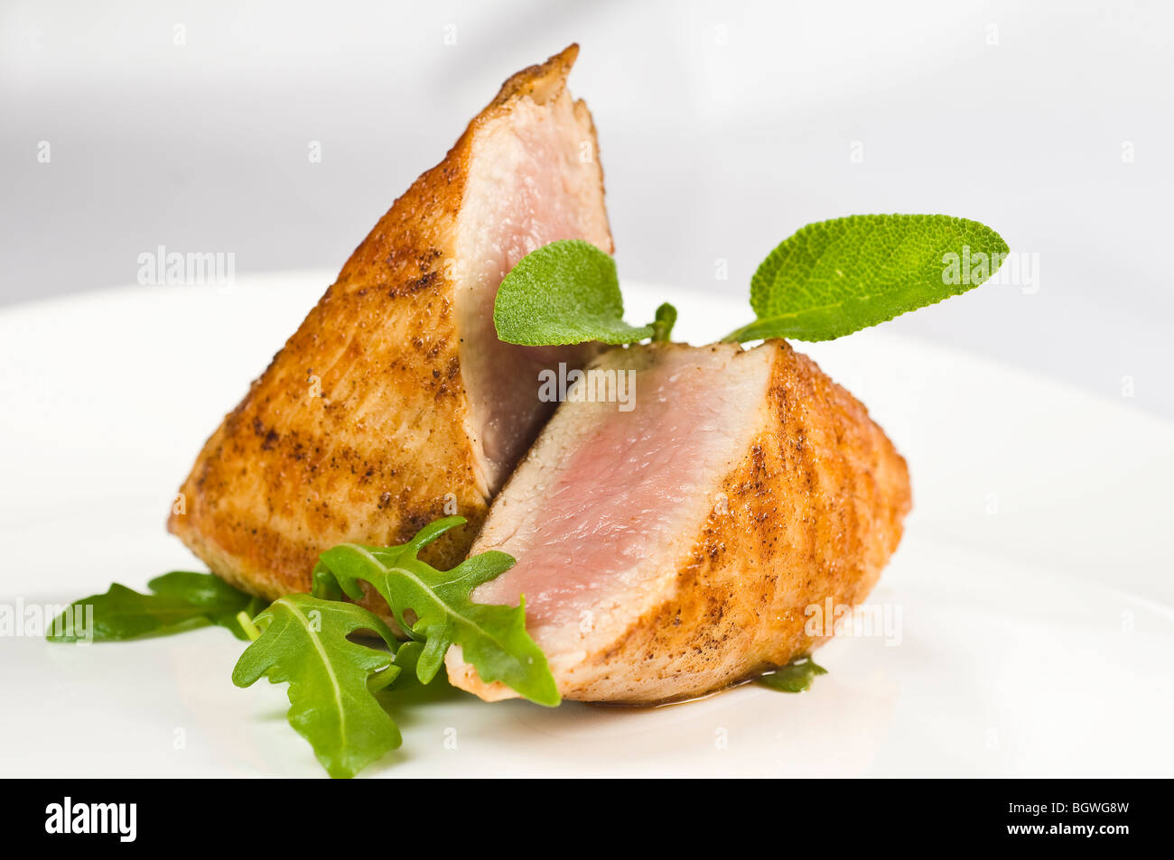 Schweinebraten Stockfoto