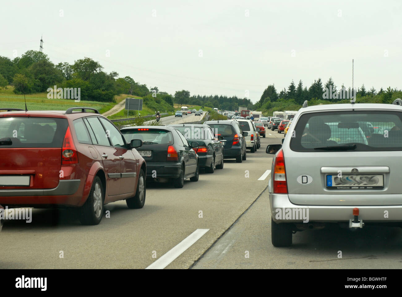 zum ersten ist mal Diesel teurer als Benzin oder super Stockfoto