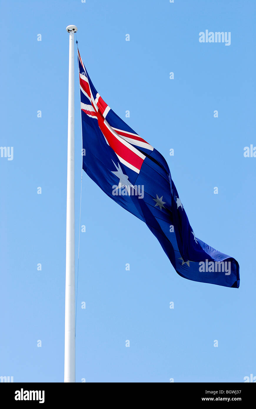 Australische Flagge Stockfoto
