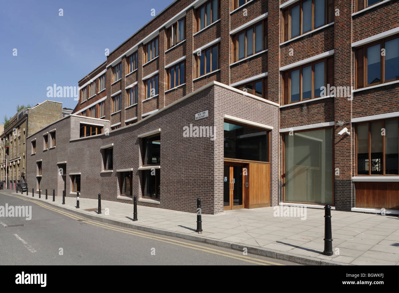 AMNESTY INTERNATIONAL HEADQUARTERS, LONDON, VEREINIGTES KÖNIGREICH, WITHERFORD WATSON MANN / GREGORI CHIAROTTI ARCHITEKTEN Stockfoto