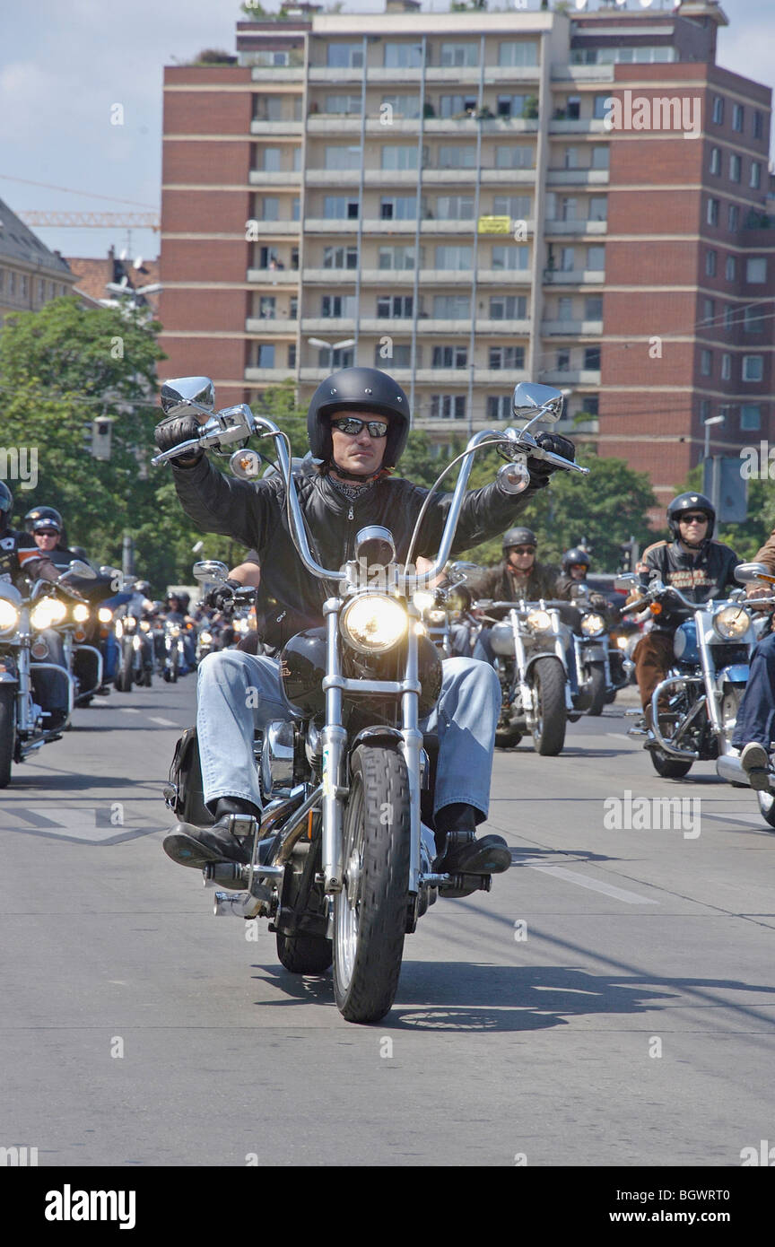 Vienna Harley Parade am 9.05.2009 Stockfoto