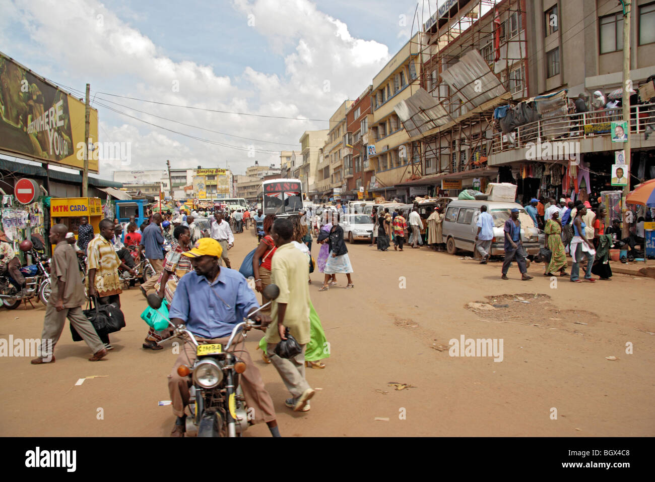 Kampala, Uganda, Afrika Stockfoto