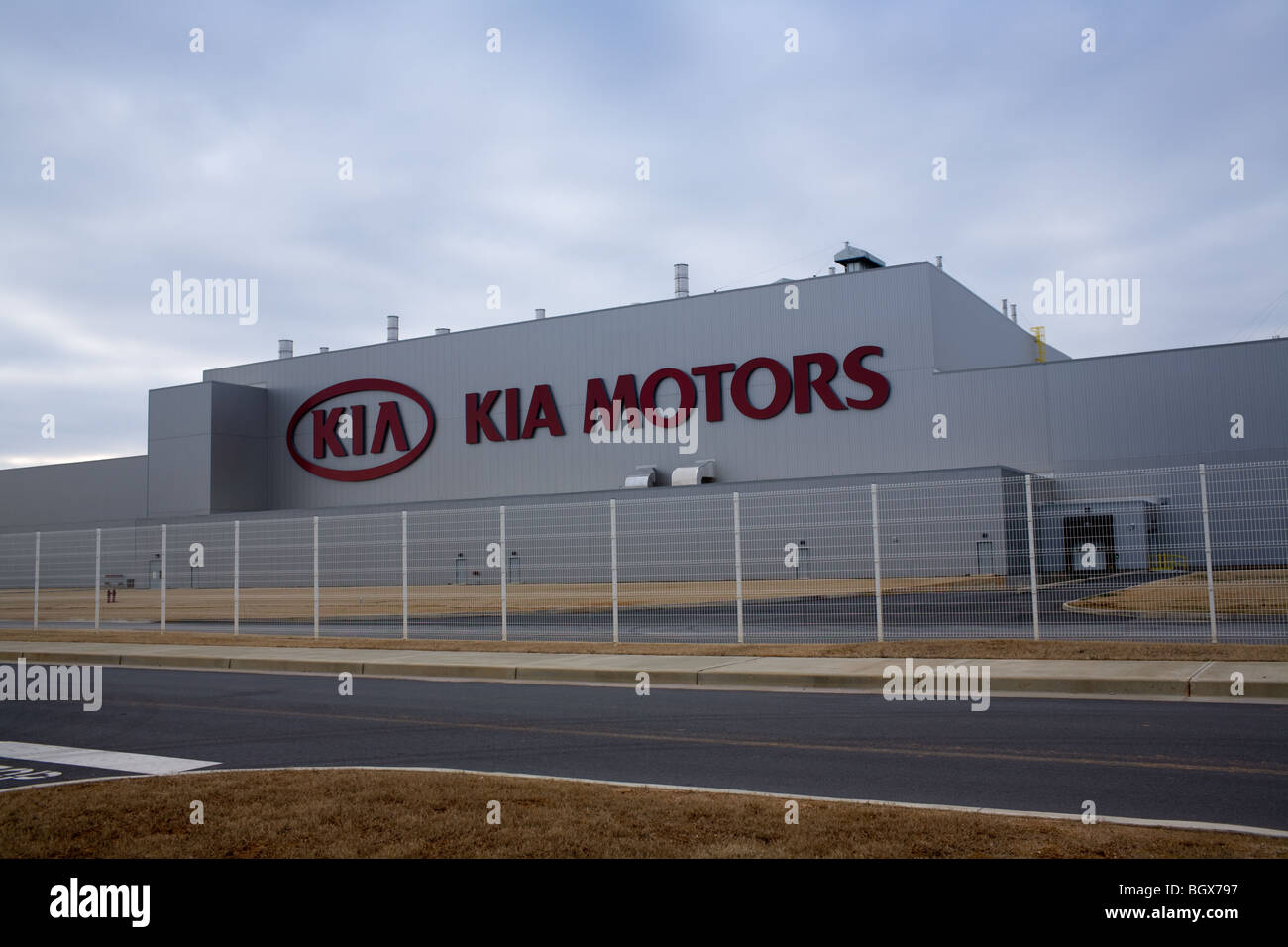 Kia Motors Assembly Plant, Westpunkt, South Carolina Stockfoto