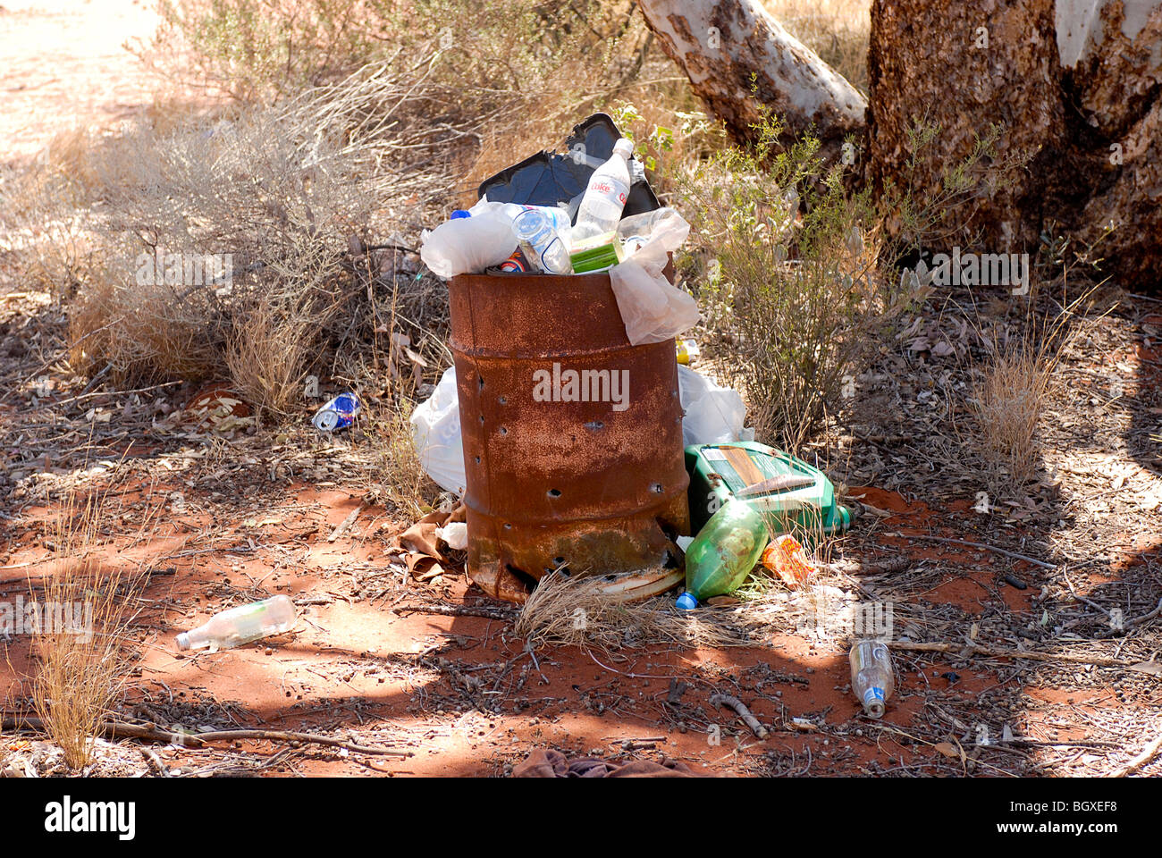 Umweltschutz in Australien Stockfoto