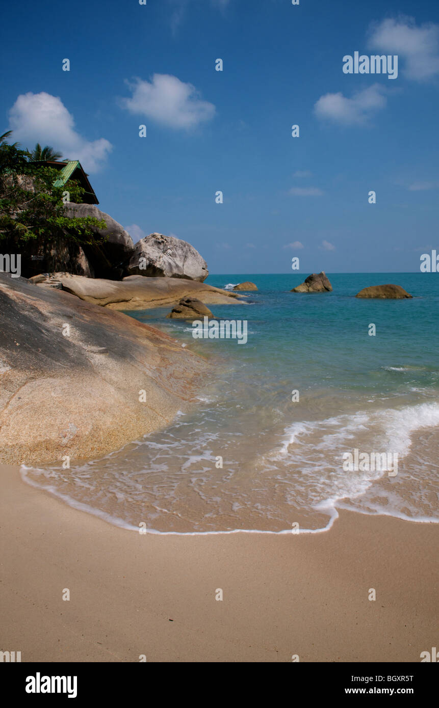 Thaan Sadet beach Koh Phangan Thailand Stockfoto