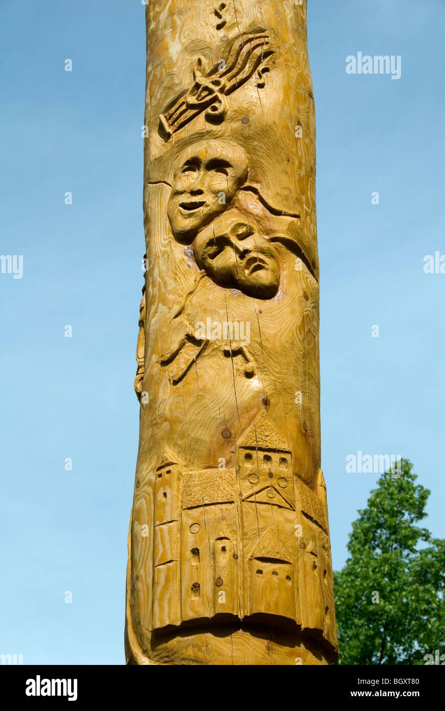 Maibaum Stockfoto