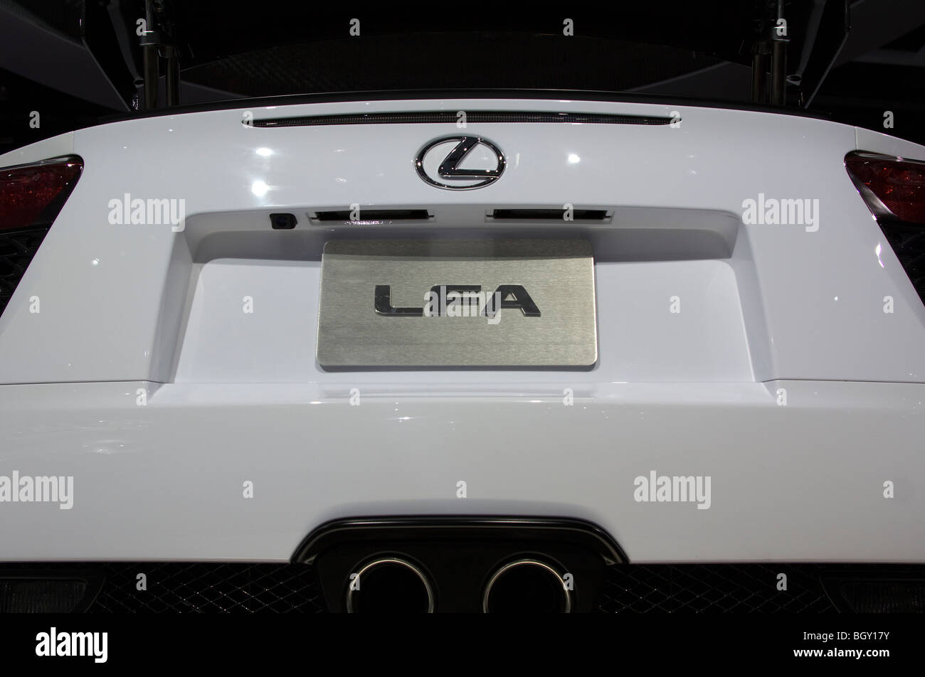 2011 2012 LFA Lexus LF-A Konzept Fahrzeug 4,8 L Liter V10 552 HP PS Stockfoto