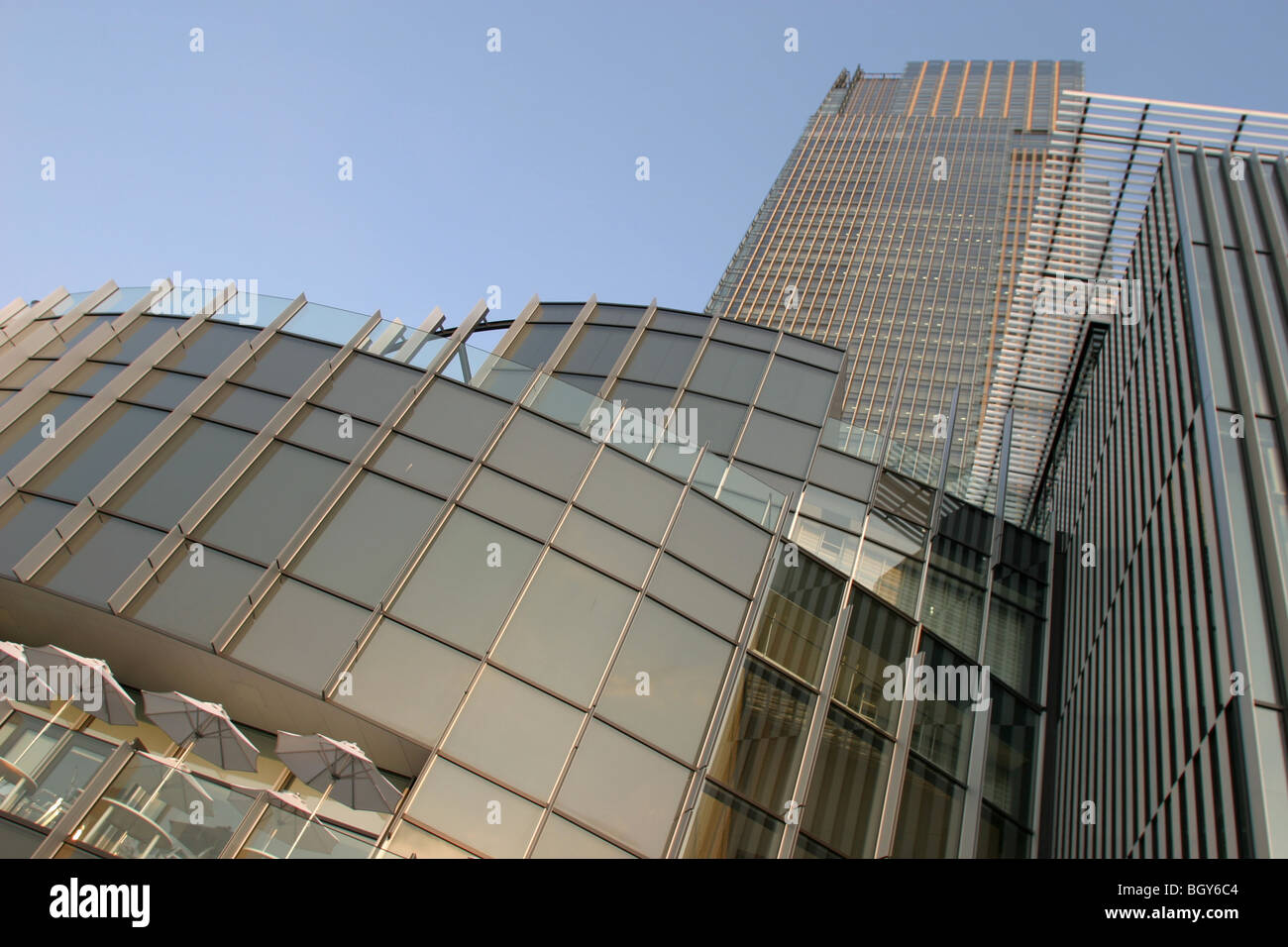 Tokyo Midtown, darauf aufbauend, Roppongi, Tokyo, Japan, Mittwoch, 2. Mai 2007. Stockfoto