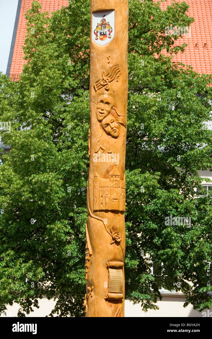 Maibaum Stockfoto