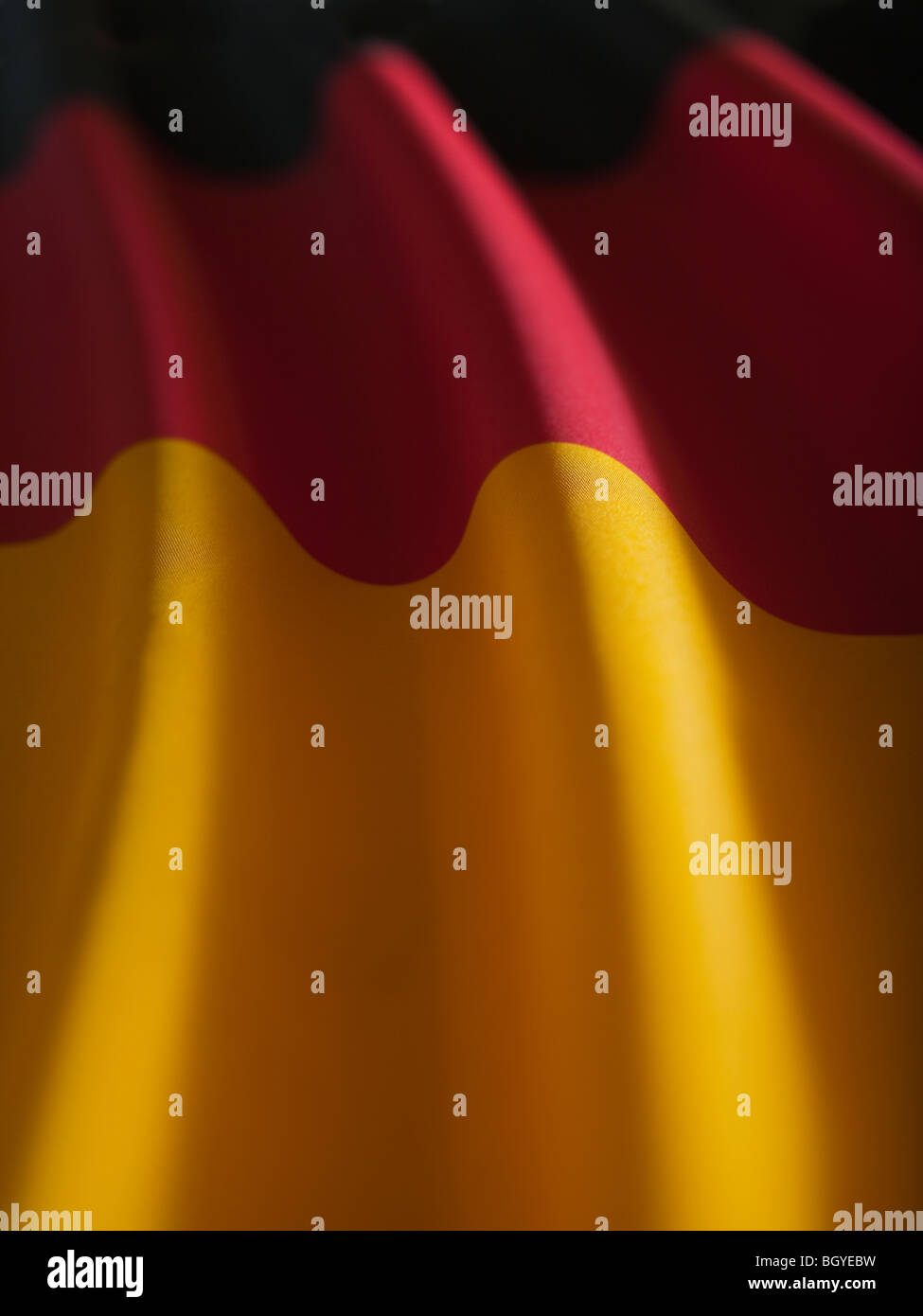 Deutsche Flagge Stockfoto