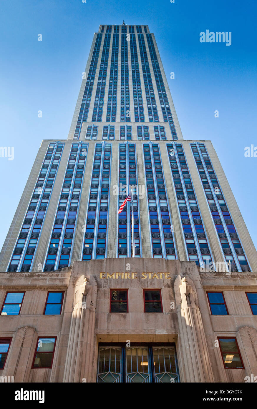 New York-Empire State Stockfoto