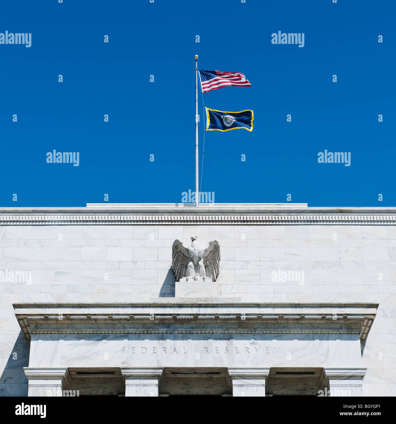 US-Notenbank Federal reserve Stockfoto