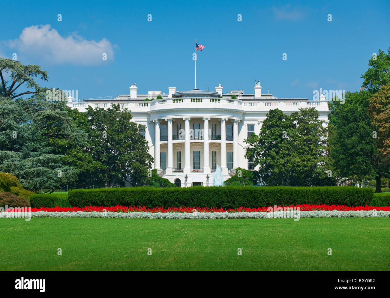 White house Stockfoto
