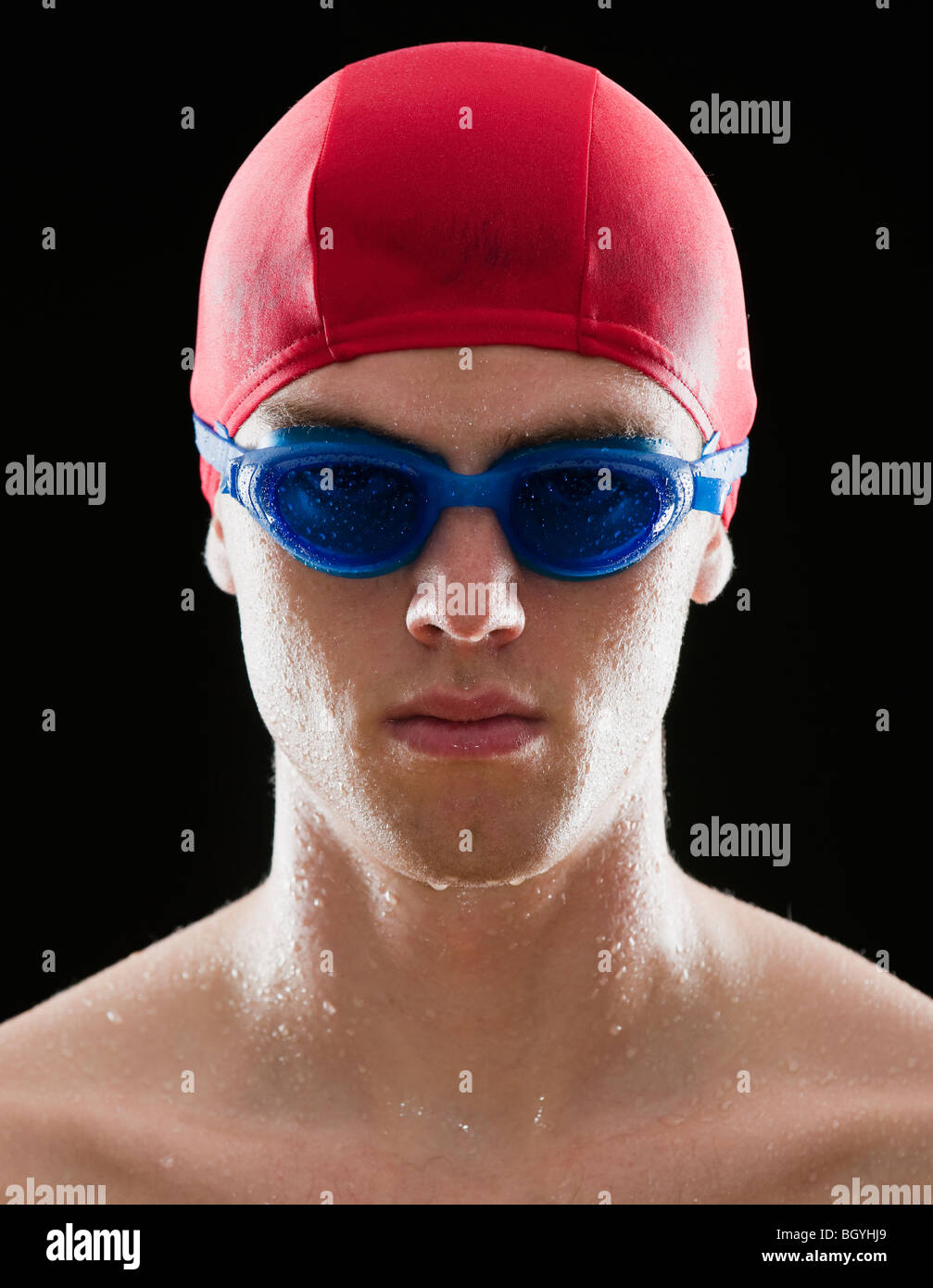 Schwimmer Stockfoto